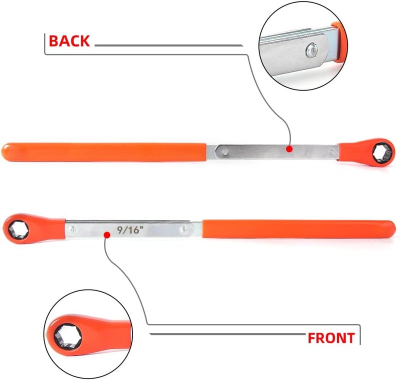 BARTOO Slack Adjuster Wrench 9/16" Automatic Slack Adjusting Wrench - Image 5
